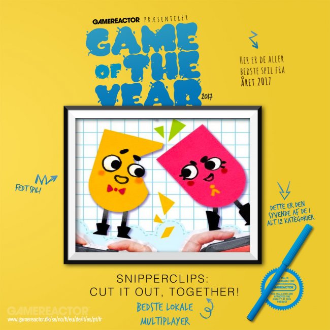 Snipperclips: Cut it out, together!