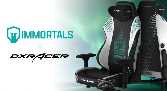Immortals has partnered with DXRacer