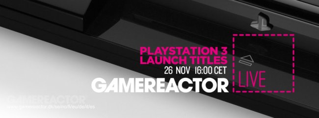 Vi tager et kig på lanceringsspillene til PlayStation 3 i dagens version af Gamereactor Live