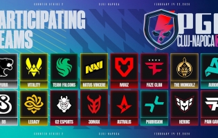 PGL afsl&oslash;rer deltagerhold i Cluj-Napoca 2026 Counter-Strike 2 turneringen