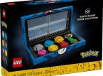 L&aelig;kket materialer teaser Gym Badge Collection og Pok&eacute;mon Center Lego-s&aelig;t