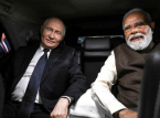 Putin og Modi f&oslash;rer samtaler i New Delhi