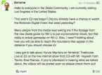 E3-fremvisningen af Zelda bestod af reel gameplay