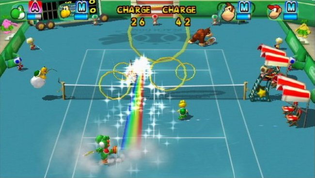 New Play Control! Mario Power Tennis