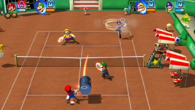 New Play Control! Mario Power Tennis