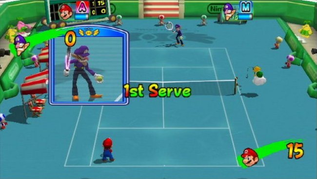 New Play Control! Mario Power Tennis