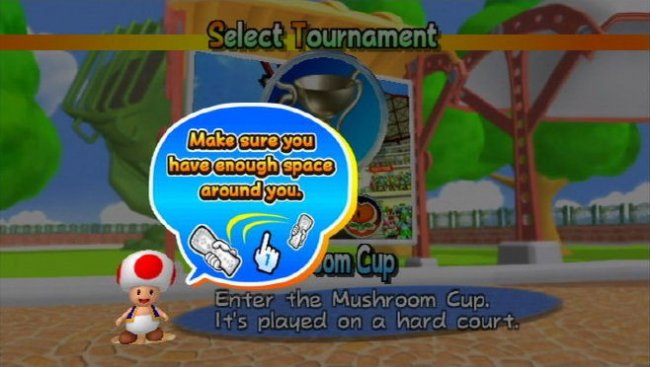 New Play Control! Mario Power Tennis