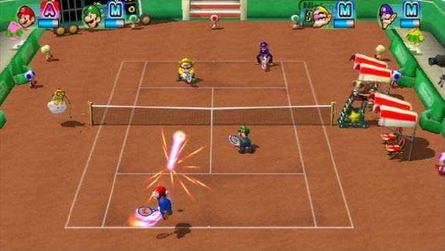 New Play Control! Mario Power Tennis