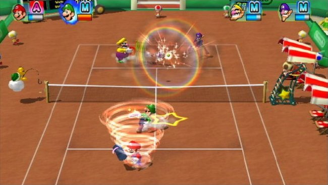 New Play Control! Mario Power Tennis