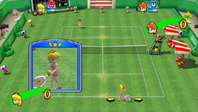 New Play Control! Mario Power Tennis