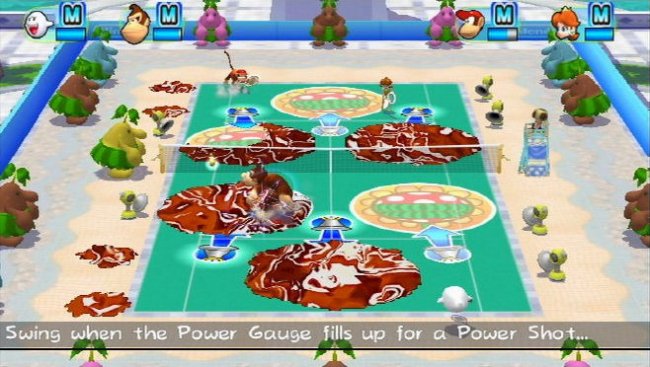New Play Control! Mario Power Tennis