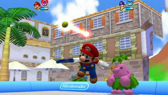 New Play Control! Mario Power Tennis