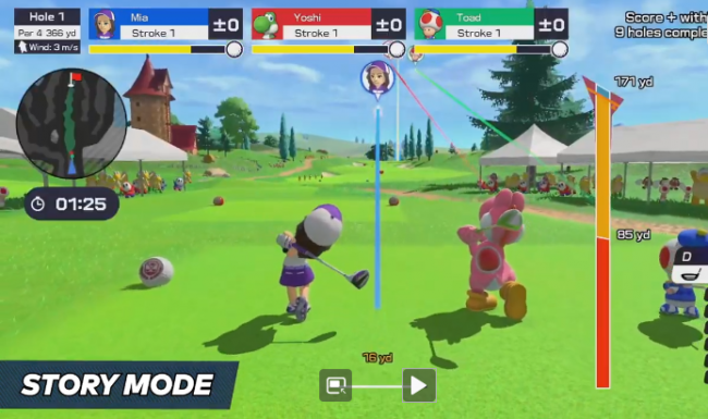 Mario Golf: Super Rush