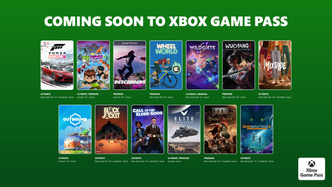 Forza Horizon 6, Subnautica 2, Call of the Elder Gods og flere andre kommer snart til Game Pass