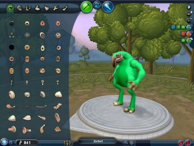 Spore Creepy & Cute Parts Pack