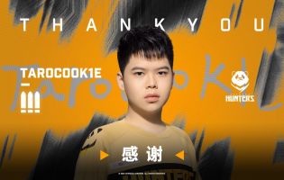 Jimmy og TAROCOOK1E er blevet rykket til Chengdu Hunters' Academy-hold