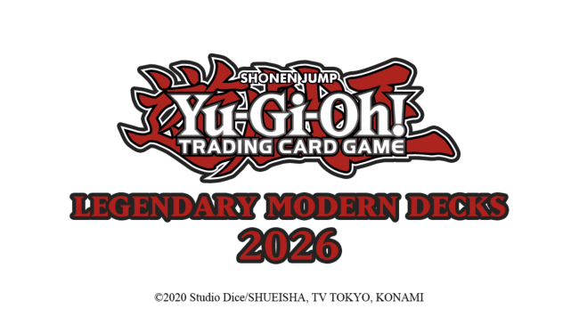 Yu-Gi-Oh! TCG lader dig blive turneringsklar hurtigere end nogensinde med nye Legendary Modern Decks