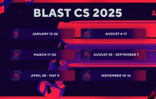 BLAST skitserer sin 2025 Counter-Strike-tidsplan