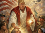 Trumps AI-image som Jesus Kristus udl&oslash;ser modreaktion midt i strid med pave Leo
