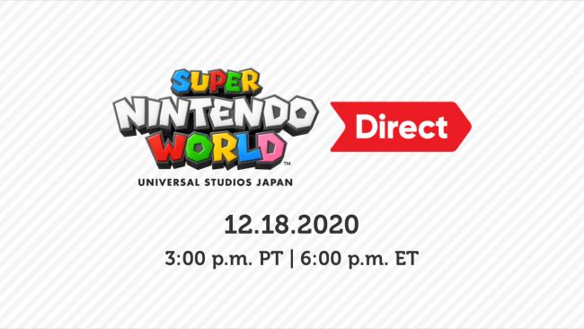 Der kommer en Super Nintendo World Direct i nat - kommer kun til at handle om ny park