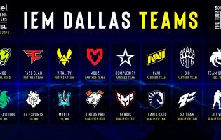 Her er de hold, der har kvalificeret sig til IEM Dallas 2024