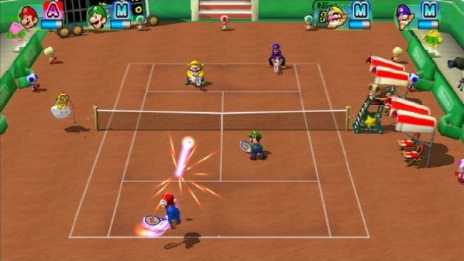 New Play Control! Mario Power Tennis
