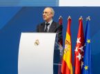 Real Madrids pr&aelig;sident Florentino P&eacute;rez annoncerer nyvalg og siger, at han ikke vil tr&aelig;de tilbage p&aring; en m&aelig;rkelig pressekonference