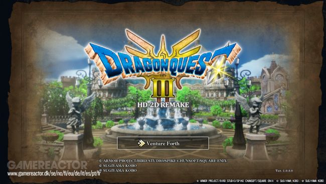 Dragon Quest III HD-2D Remake