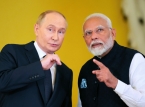 Putin tager til Delhi for samtaler med Modi