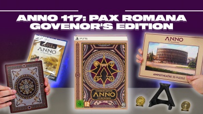 Anno 117: Pax Romana - Governor's Edition - Udpakning