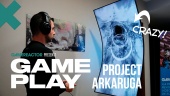 Spiller Ikaruga på en 3.000 eur 55" skærm, og det føles som det bedst mulige arkadeskab