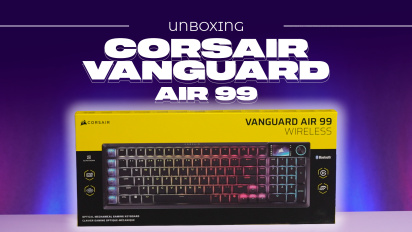 Corsair Vanguard Air 99 - Udpakning