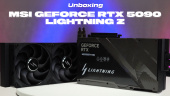 MSI GeForce RTX 5090 Lightning Z Udpakning