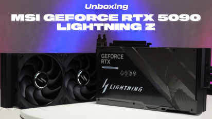 MSI GeForce RTX 5090 Lightning Z Udpakning