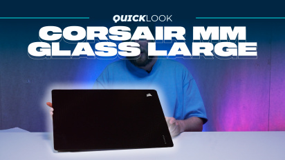 Corsair MM Glass Large (Quick Look) - Frihed fra friktion