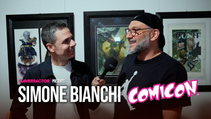 En tegneserieverden fuld af gr&oslash;nne nuancer og intention - Simone Bianchi Comicon Napoli Interview