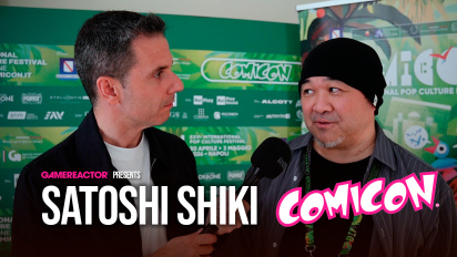 Sj&aelig;len i tilpasningen - Satoshi Shiki Comicon Napoli Interview