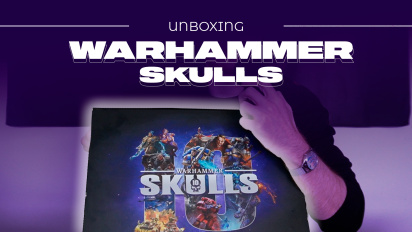 Warhammer Skulls 10-&aring;rs jubil&aelig;ums pressekit udpakning