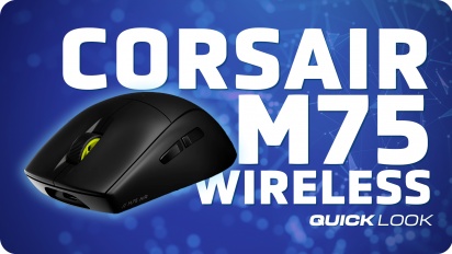 Corsair M75 Wireless (Quick Look) - Designet af de bedste
