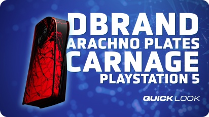 dbrand Arachnoplates Carnage for PlayStation 5 (Quick Look) - Lad der være blodbad