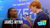 S&aring;dan gemmer du VR - James Wynn Interview p&aring; CES 2026