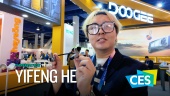 En projektor i en smartphone - Doogee Interview p&aring; CES 2026
